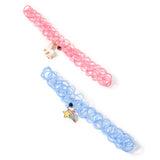 Accessorize Girl set of 2 Unicorn Choker Necklace Set