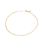 Real Gold Plated Chain Anklet For Women By Accessorize London