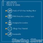 925 Pure Sterling Silver Butterfly Stretch Bracelet For Women