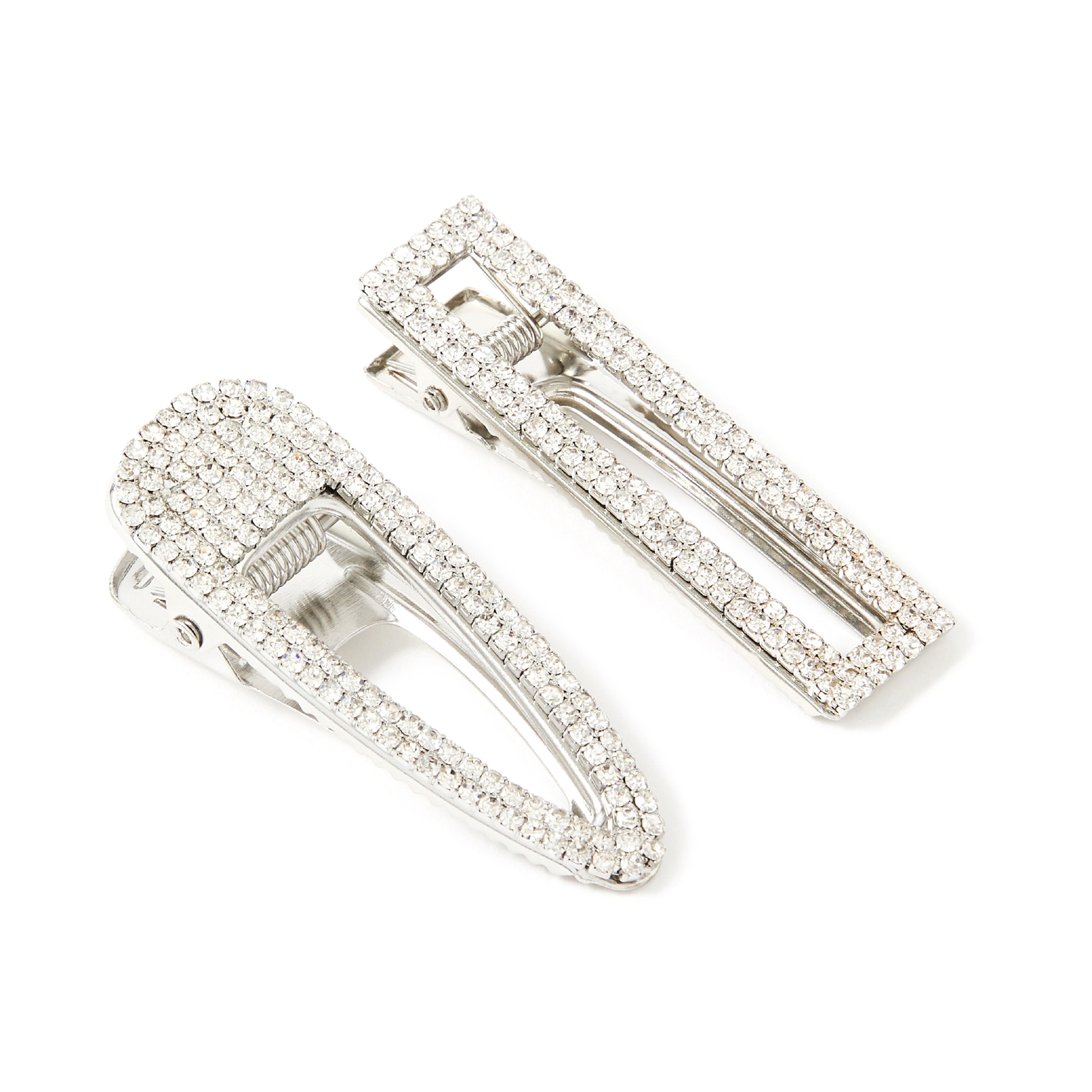 Accessorize London Women's Set of 2 Diamante hair clips