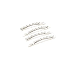 Accessorize London Women's Set of 4 pearl and Diamante grip Hair clips