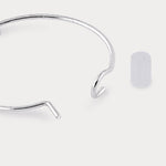 Accessorize London Women's Silver 3 X Filigree Hoop earring Pack