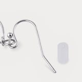 Accessorize London Women's Silver Linked Circles Short Drop Earring