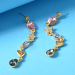 Accessorize London Women's Pastel Pop Star And Hearts Long Drop Earring
