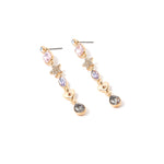 Accessorize London Women's Pastel Pop Star And Hearts Long Drop Earring