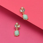 Accessorize London Women's Romantic Ramble Pearl & Crystal Drop Earrings