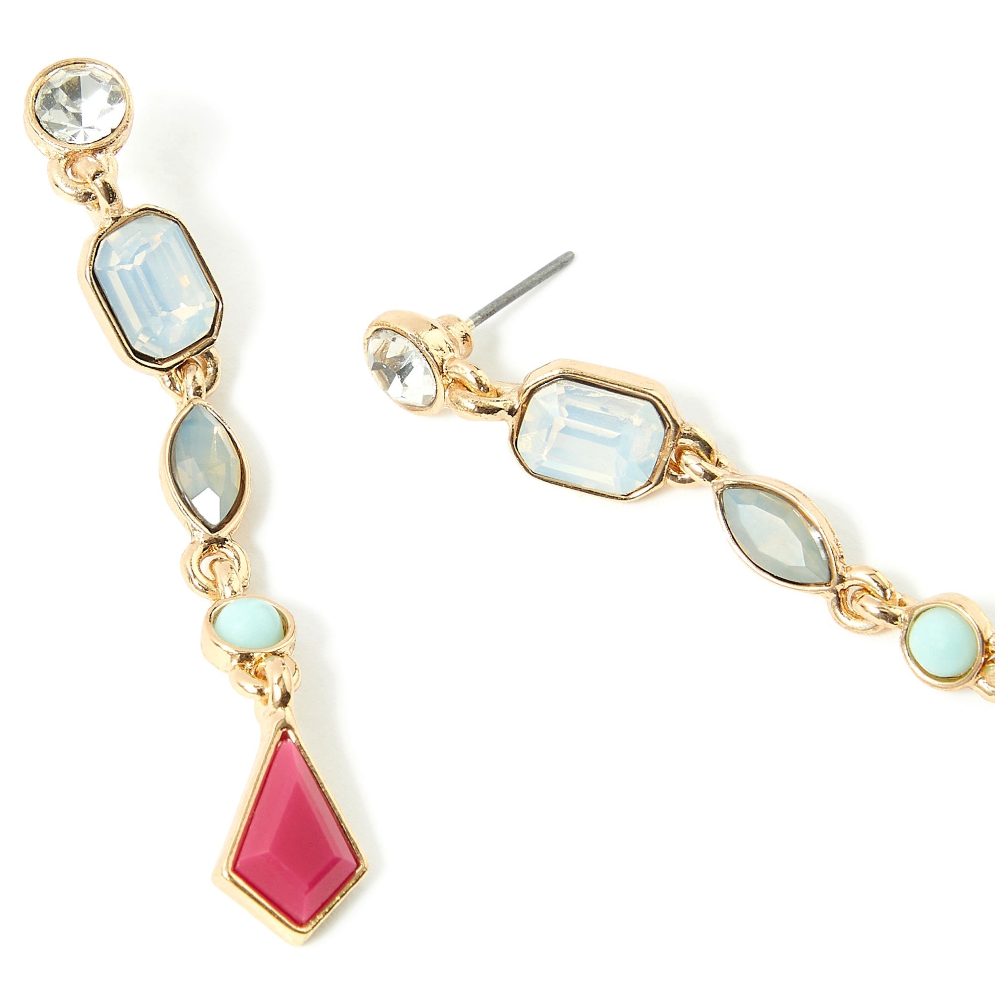 Romantic Ramble Eclectic Stones Long Drop