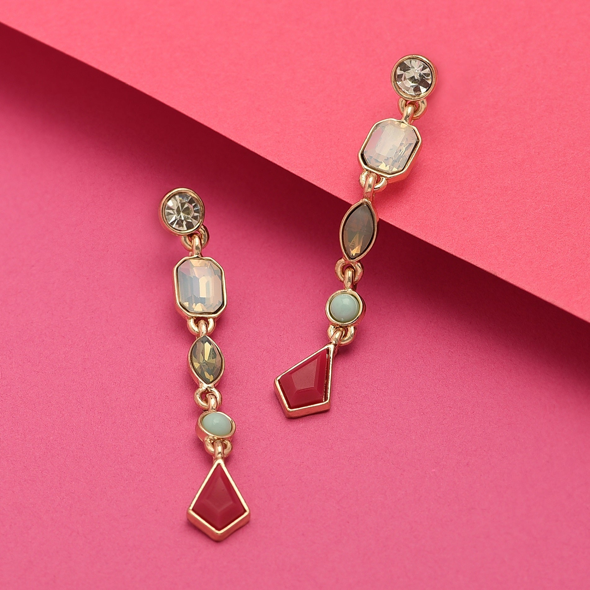 Romantic Ramble Eclectic Stones Long Drop