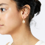 Accessorize London Women'S Multi Color Set Of 3 Smiley Rainbow Hoops Earring