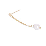 Real Gold Plated Set of 3 Pearl Drop & Hoops Earring For Women By Accessorize London