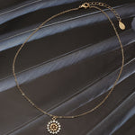 Accessorize London Women's Gold Filigree Charm Necklace
