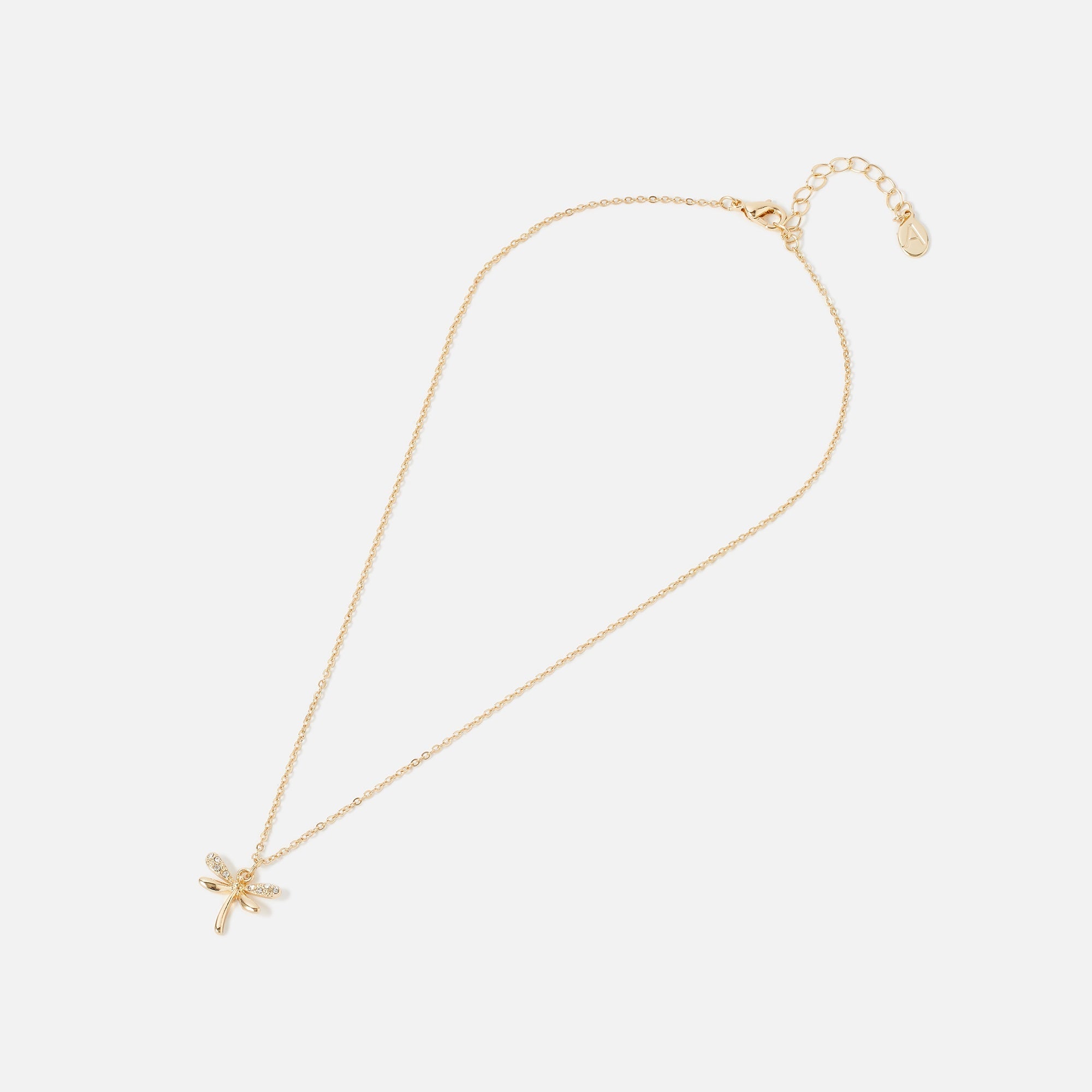 Accessorize London Women's Gold Dragonfly Neclace