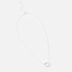 Accessorize London Women's Silver Linked Circles Necklace