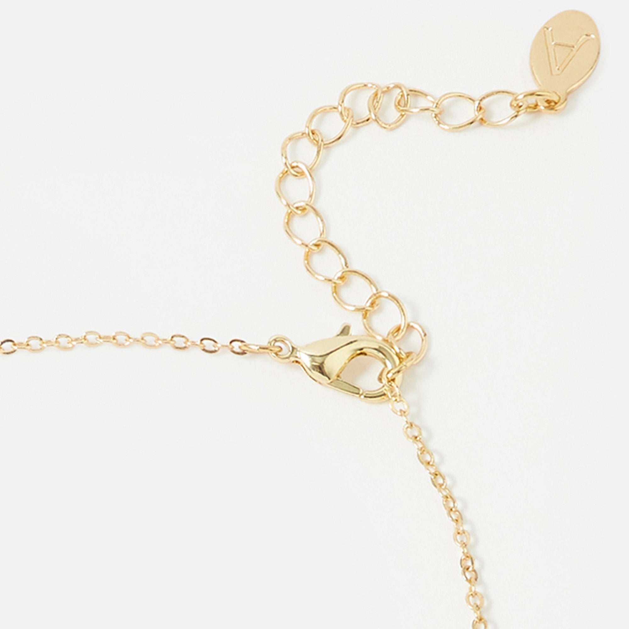 Accessorize London Women's gold Single Pearl Pendant