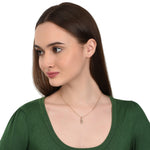 Accessorize London Women's Gold Leaf Pendant Necklace