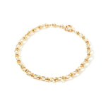Accessorize London Women'S Gold Links & Chunky Clasp Chain Necklace