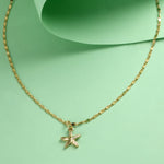 Accessorize London Women'S Gold Starfish Pendant Necklace