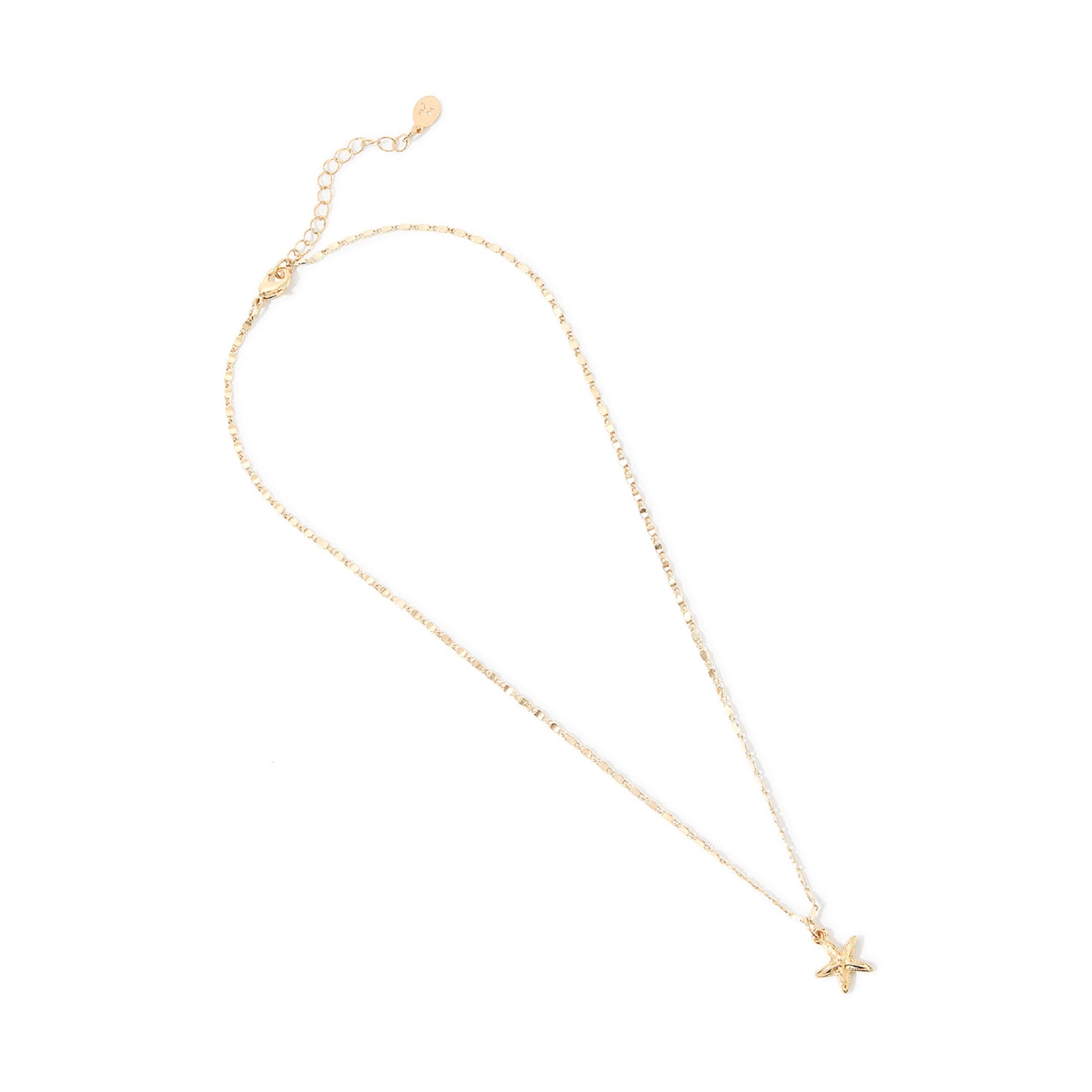 Accessorize London Women'S Gold Starfish Pendant Necklace