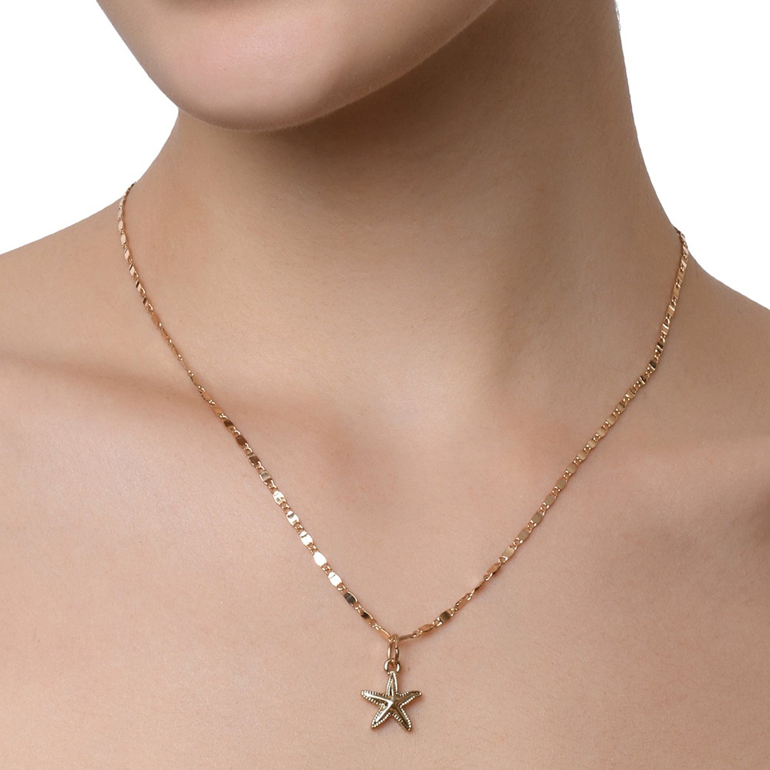 Accessorize London Women'S Gold Starfish Pendant Necklace