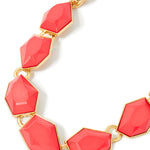 Accessorize London Women'S Pink Statement Stone Collar Necklace
