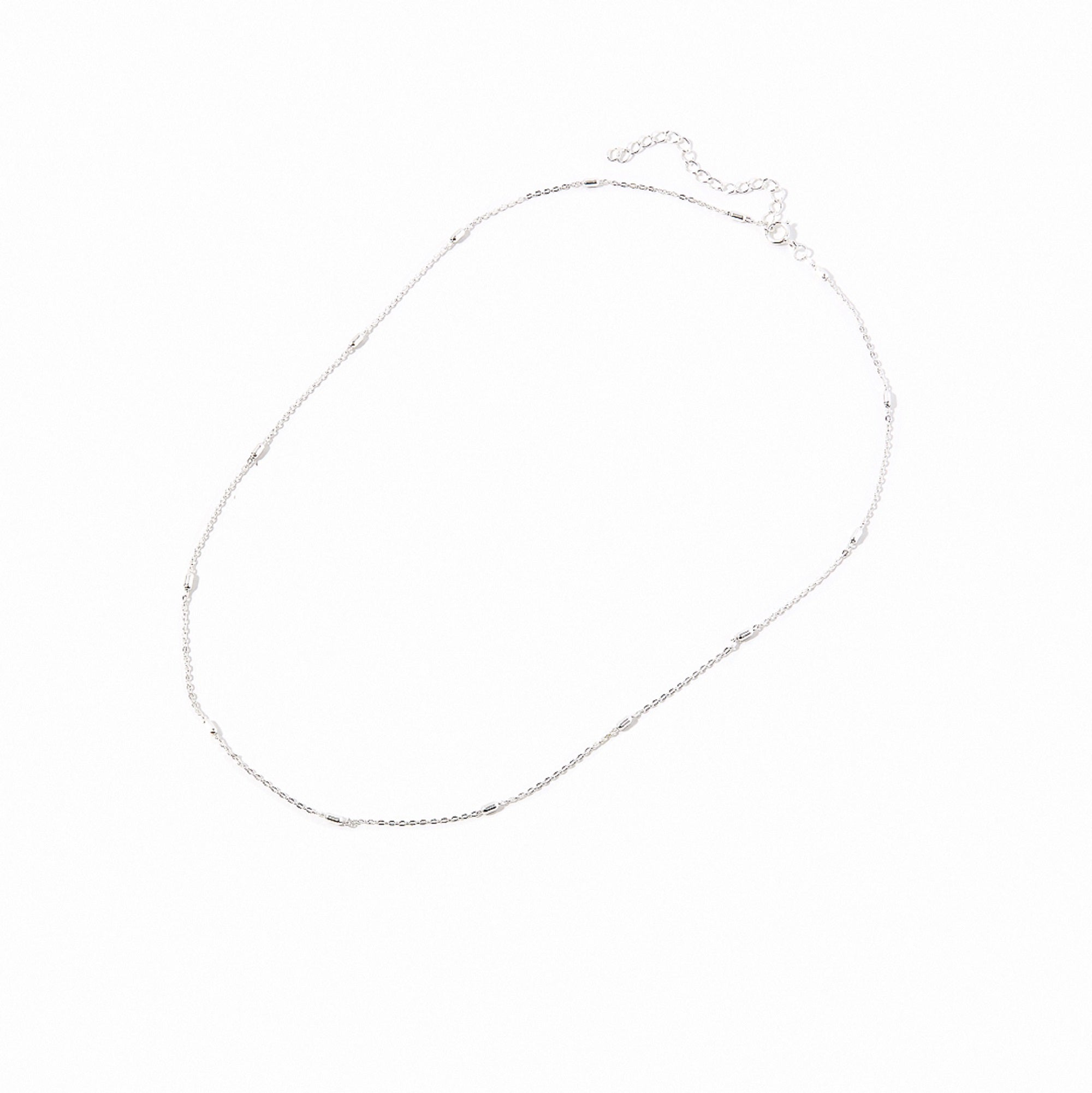 925 Pure Sterling Silver Slub Chain Necklace For Women - Accessorize India