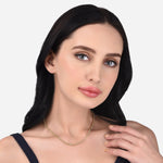 Real Gold Plated Limited Rolo Chain Necklace For Women By Accessorize London