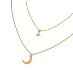 Real Gold Plated 14ct Celestial Necklace