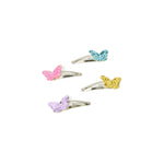 Accessorize Girl set of 4 Butterfly Clic Clacs Hair Clips
