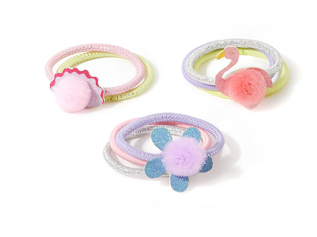 Accessorize Girl Flamingo Holiday Pony Pack