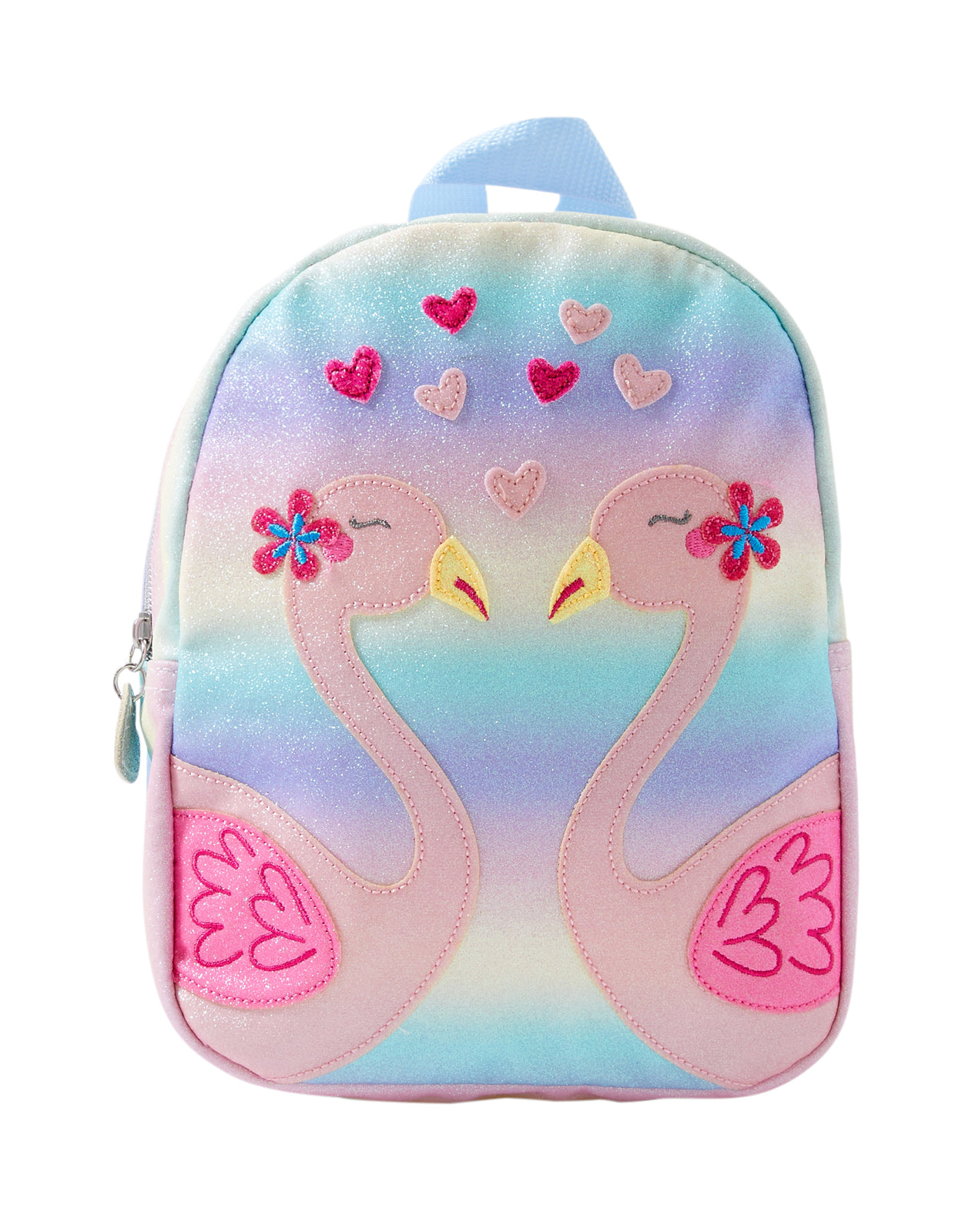 Navy and Hot Pink Flamingo Backpack and Lunch bag set – Atlanta Monogram