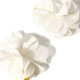 R 2 X Gold And Ivory Corsage Clips