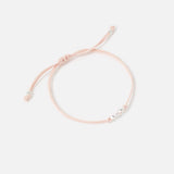 Accessorize London Women's Silver Eternity Symbol Friendship Bracelet