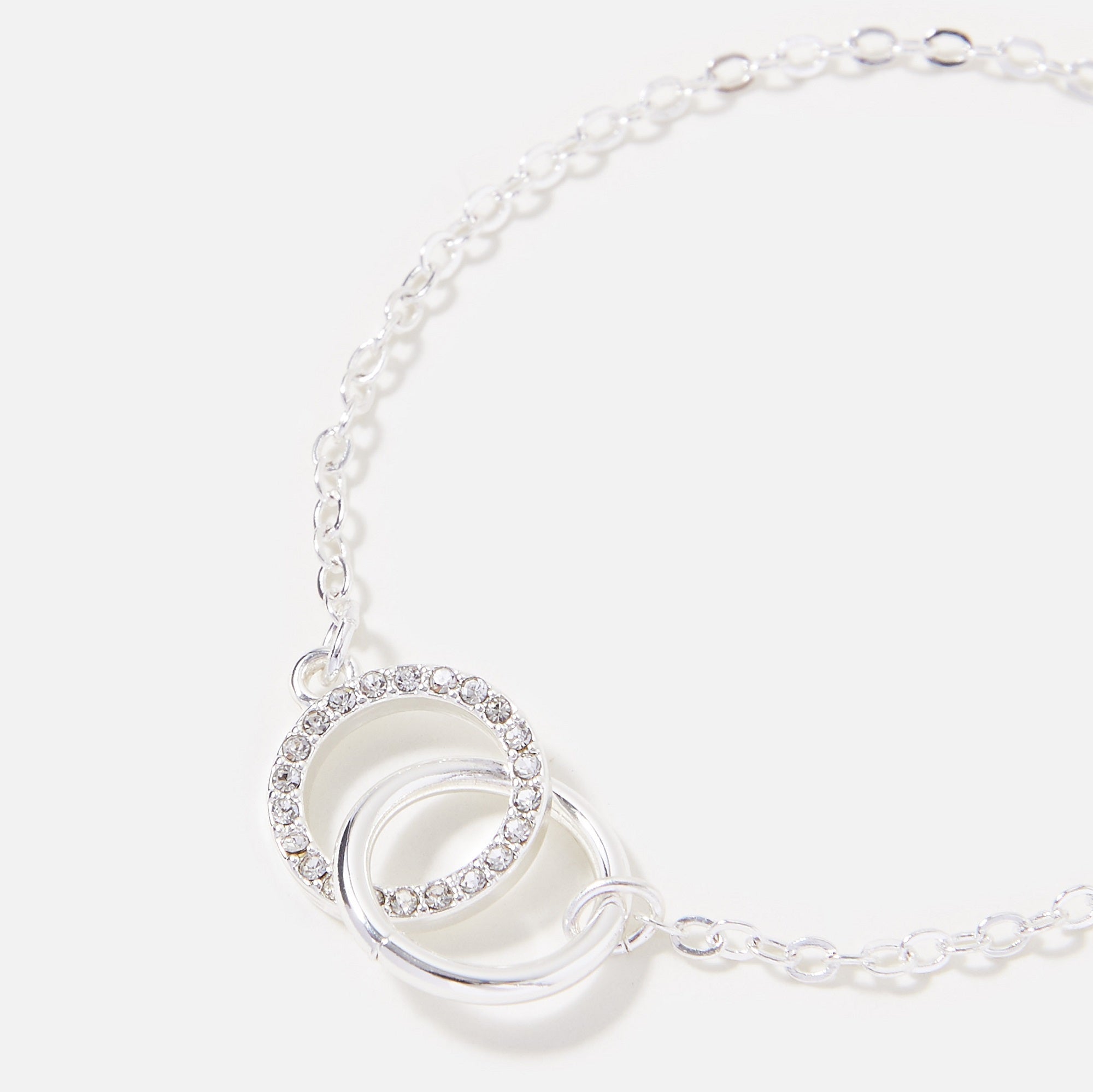 Accessorize London Women's Siler Linked Circles Bracelet