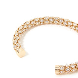 Accessorize London Women's Pastel Pop Gold Crystal Cuff Bracelet