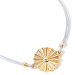 Accessorize London Women's Gold Flower Friendship Bracelet