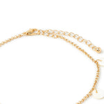 Accessorize London Women'S Gold Shell & Coin Chain Anklet