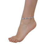 Accessorize London Women'S Multi Color Miyuki Bead Anklet