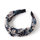Accessorize London Women's Navy Paisley Knot Alice hair Band