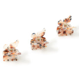 Accessorize London Women's 3 Pack Butterfly Clips - Speckle