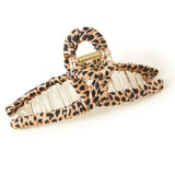Accessorize London Women's leopard Wrap Claw clip