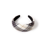 Accessorize London Women's Check Print Wide Alice Hair Band