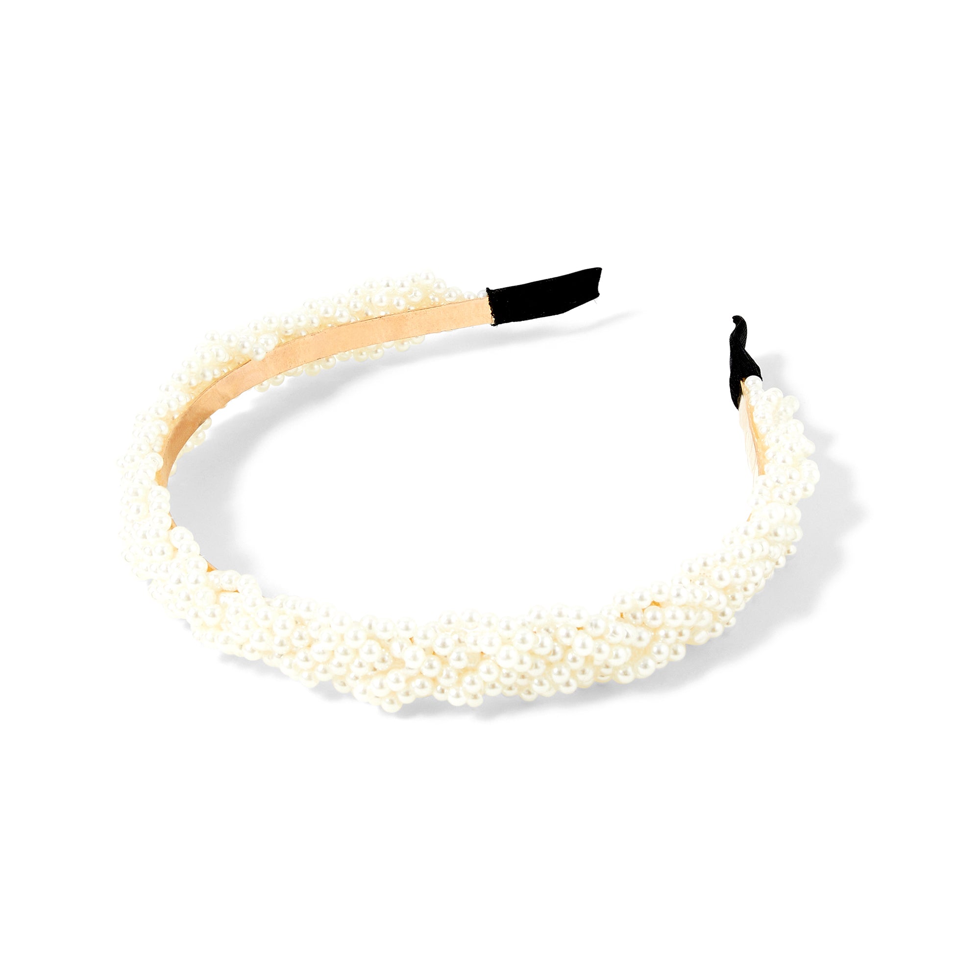 Accessorize London Women's Pearly Twist Alice Hair Band