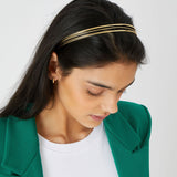 Accessorize London Women's Multi Strand Gold Alice Hair Band