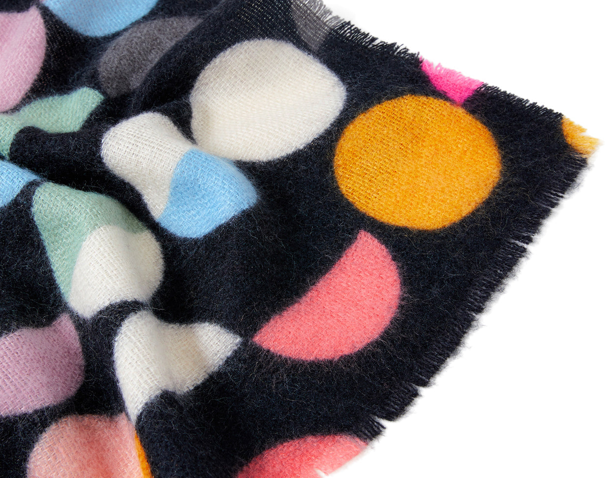Accessorize London Women's Retro Spot Blanket Scarf