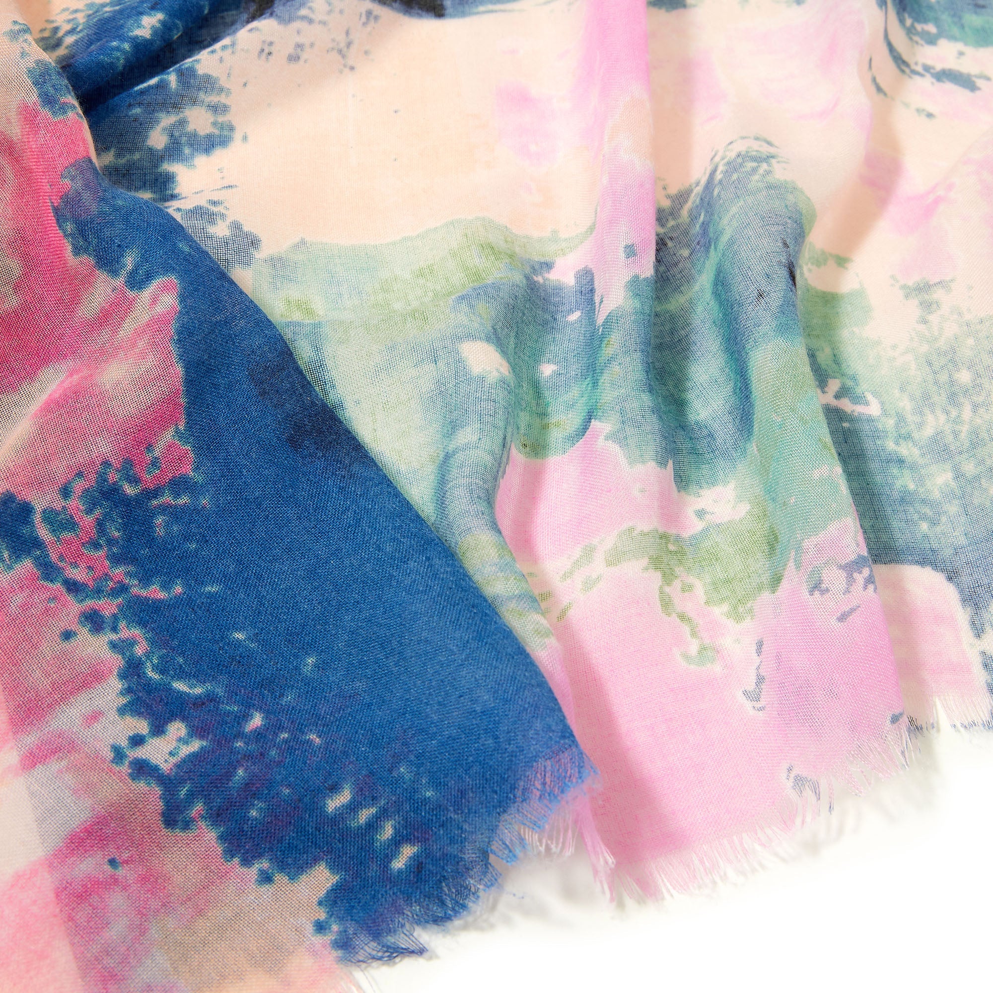 Accessorize London Women's Twilight Brushstrokes Print Scarf