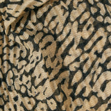 Accessorize London Women's Lilly Leopard Pleat Scarf