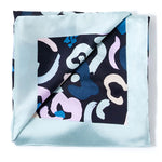 Accessorize London Women's Anna Abstract Large Satin Square Scarf