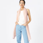 Accessorize London Women'S Glitter Pleat Scarf-Pink