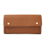 Accessorize London women's Tan Large A Stud Wallet purse
