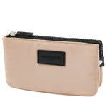 Accessorize London Women's Faux Leather Pink Small Nylon Pouch